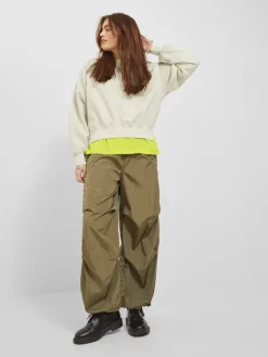 JJXX Pullover & Sweatshirts*JXALIMA LOOSE LS CREW SWT bone white