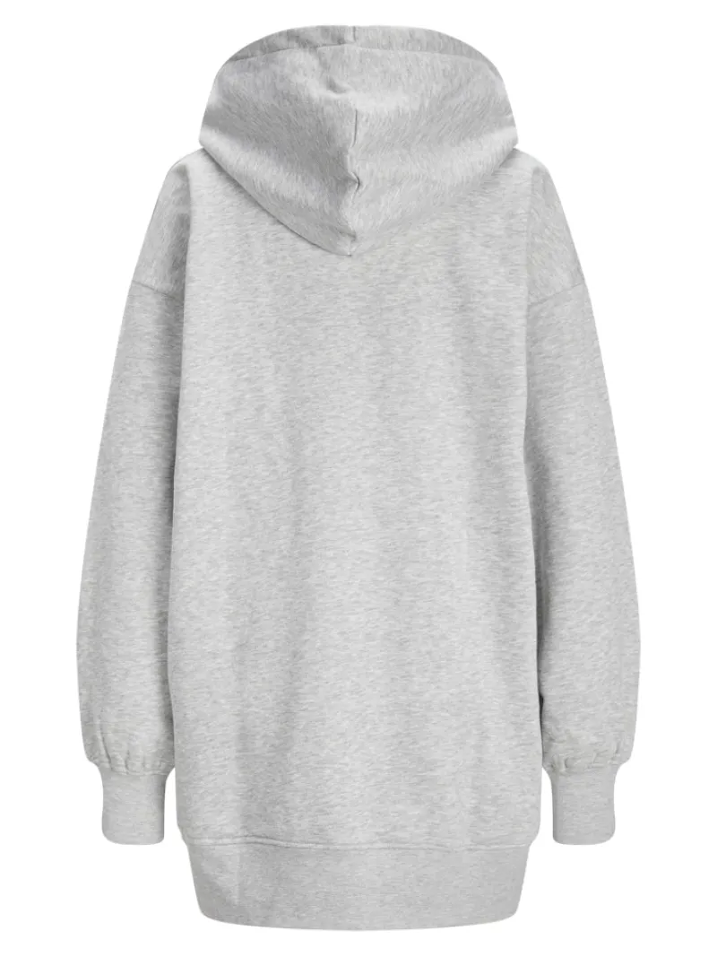 JJXX Pullover & Sweatshirts*JXALLY VOL LS HOOD SWT SN Light Grey Melange