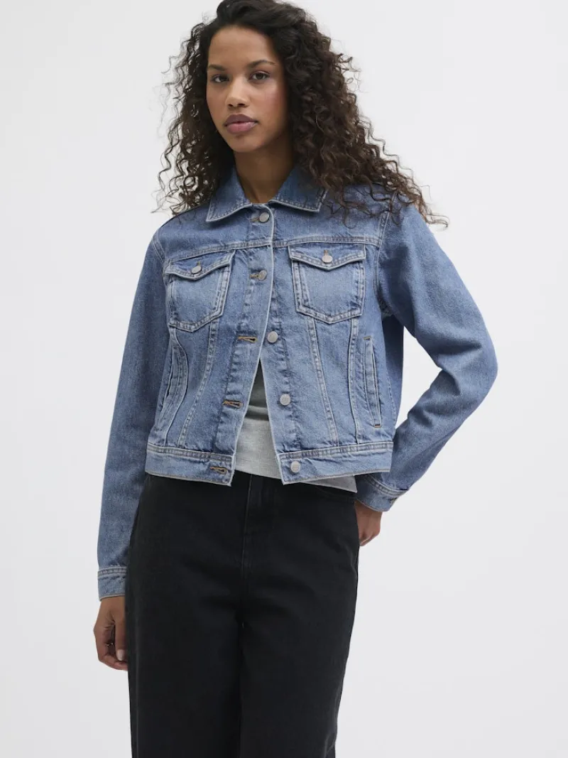 JJXX Jacken*JXALYS CLASSIC DENIM JACKET DNM NOOS Medium Blue Denim