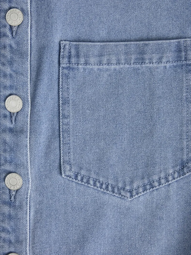 JJXX Kleider*JXAMARA SS DENIM DRESS DNM SN Light Blue Denim