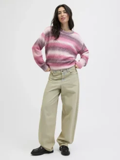 JJXX Pullover & Sweatshirts*JXAMIRA CREW NECK KNIT LN barberry