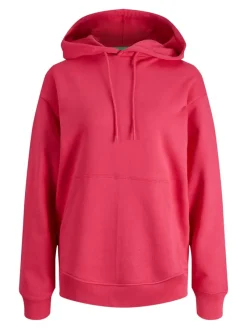 JJXX Pullover & Sweatshirts*JXANINA LS REL EVERY HOODIE NOOS bright rose