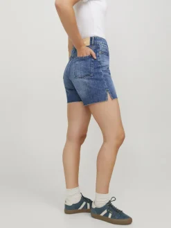 JJXX Shorts*JXAURA RH SHORTS HW RA DENIM DNM SN Medium Blue Denim