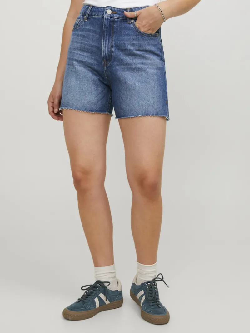 JJXX Shorts*JXAURA RH SHORTS HW RA DENIM DNM SN Medium Blue Denim