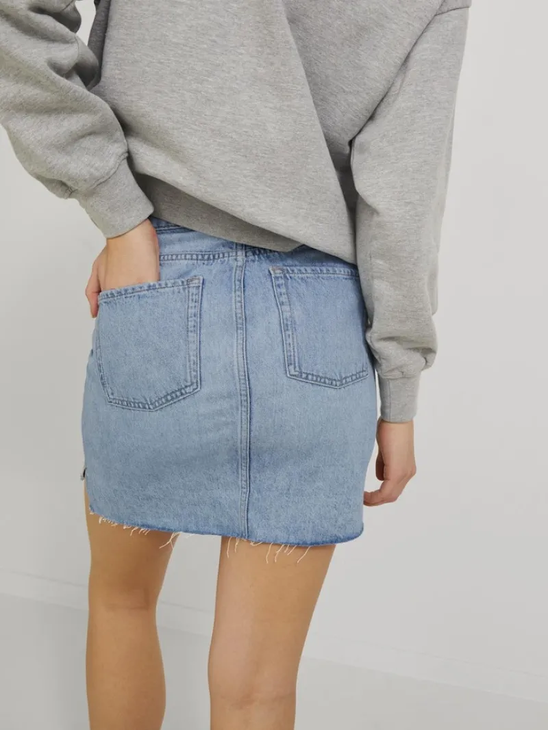 JJXX Röcke*JXAURA RH SKIRT RA SN Light Blue Denim