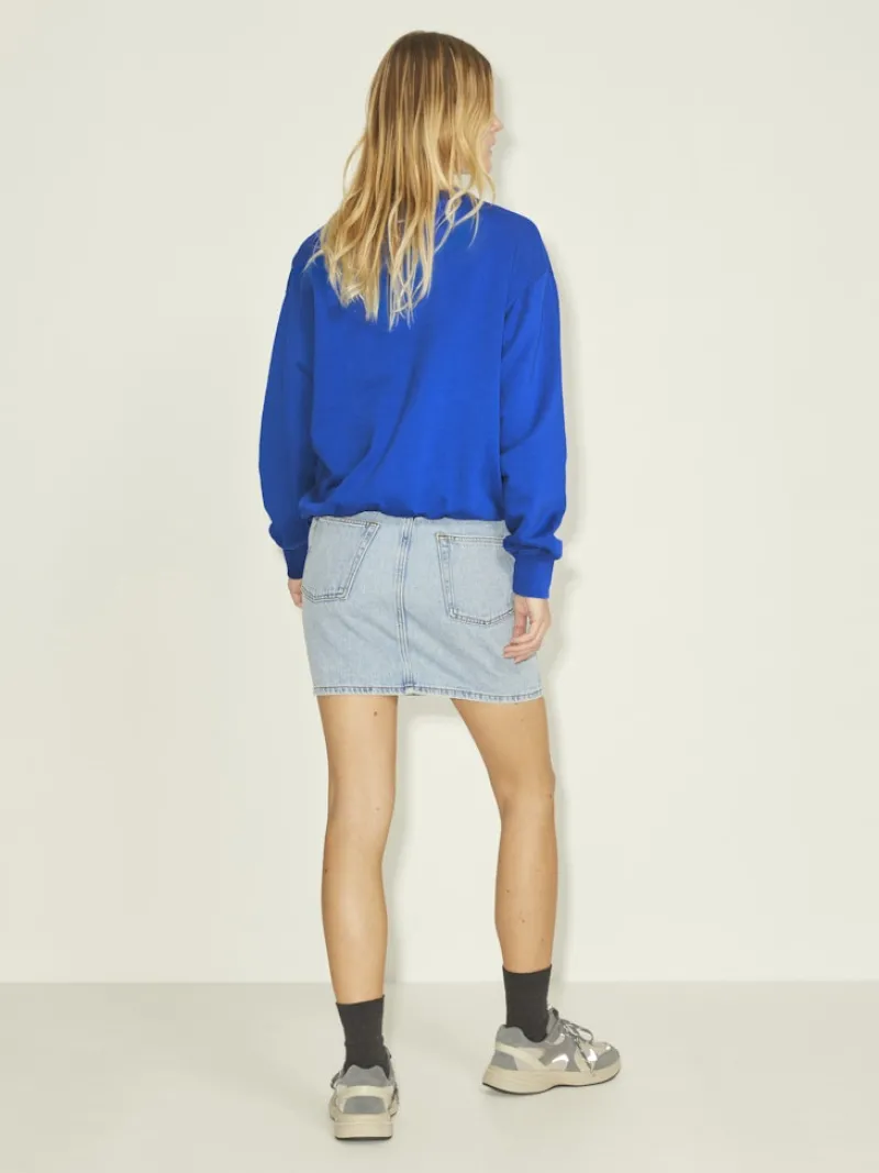 JJXX Pullover & Sweatshirts*JXBEATRICE LOOSE LS SWEAT SWT NOOS blue iolite