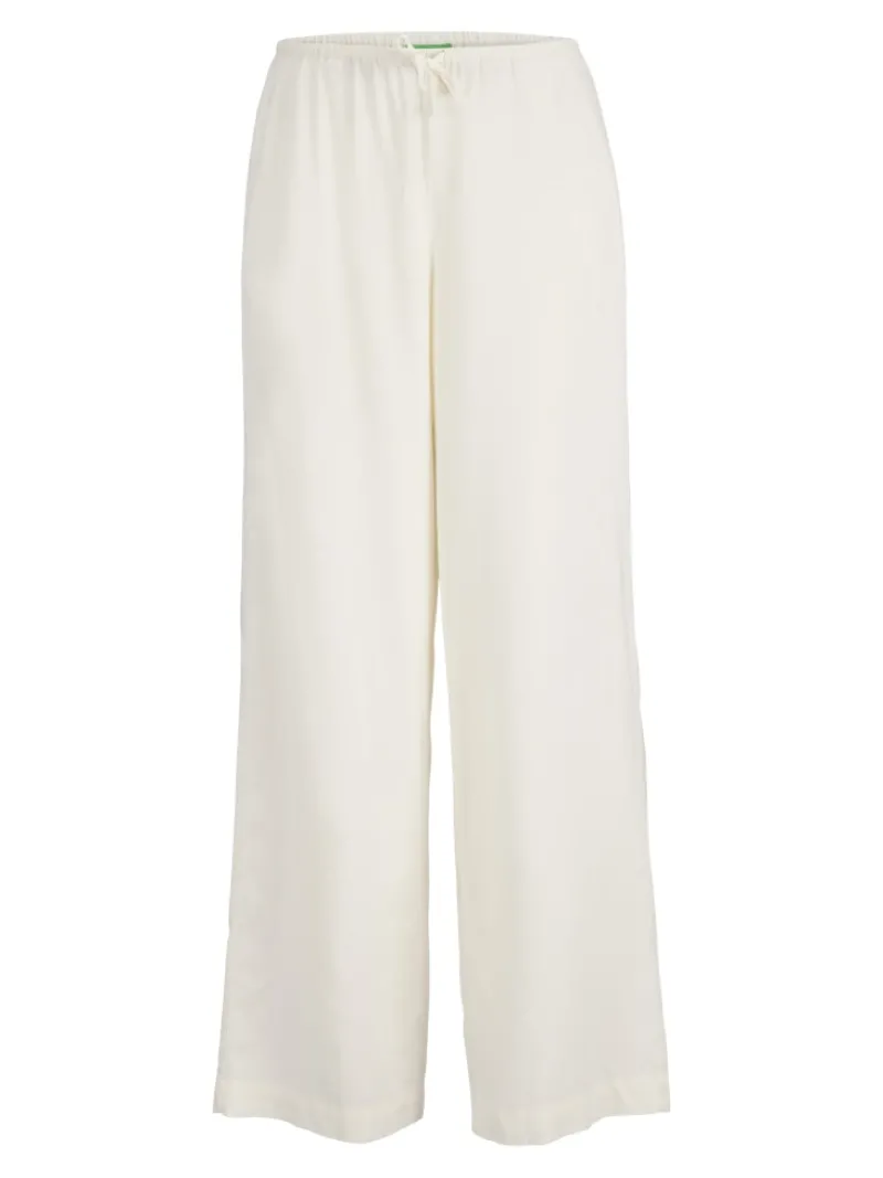 JJXX Hosen*JXBREEZE FLORA SUMMER MW PANTS WVN SN blanc de blanc
