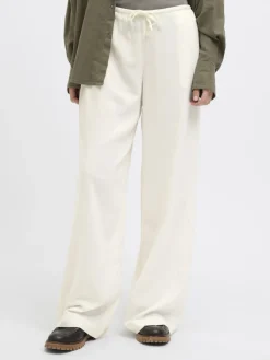 JJXX Hosen*JXBREEZE FLORA SUMMER MW PANTS WVN SN blanc de blanc