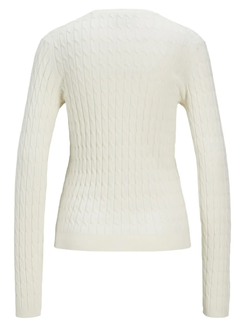 JJXX Pullover & Sweatshirts*JXCARA COMFY CABLE CREW NECK KNIT vanilla ice