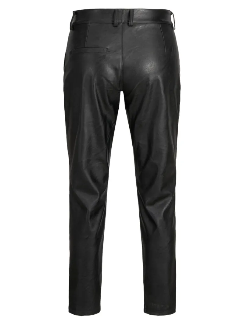 JJXX Hosen*JXCATIE FAUX LEATHER PANTS NOOS Black