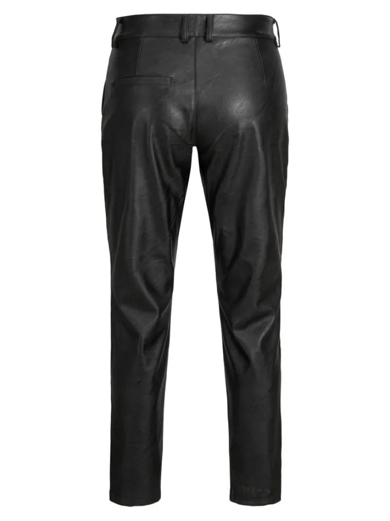 JJXX Hosen*JXCATIE FAUX LEATHER PANTS NOOS Black
