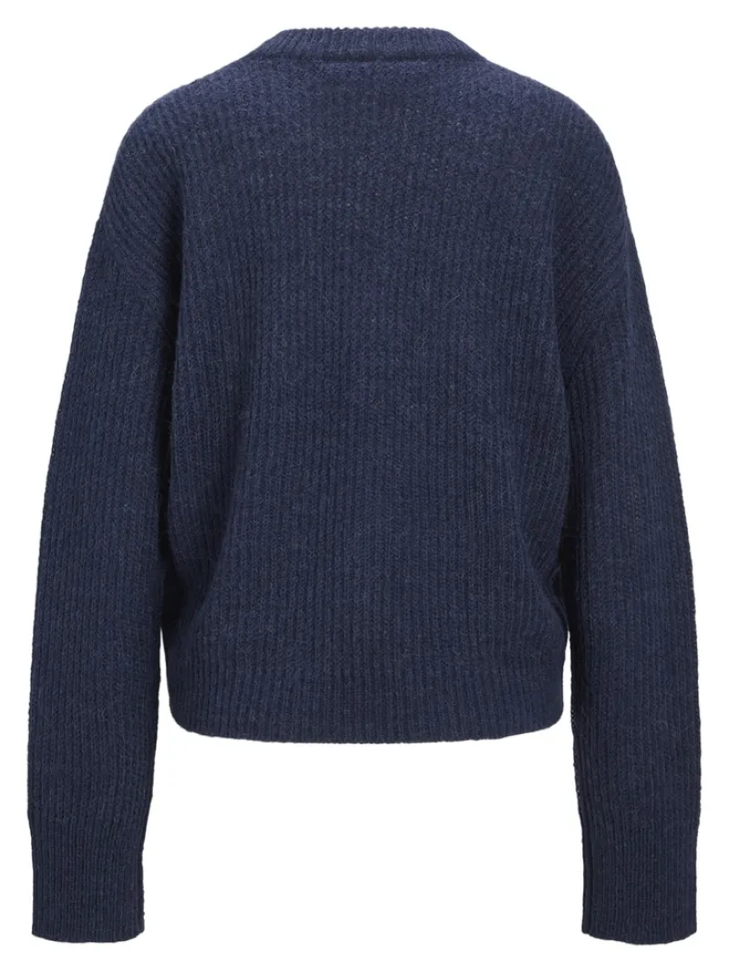 JJXX Pullover & Sweatshirts*JXEMBER FLUFFY CREW NECK KNIT Navy Blazer