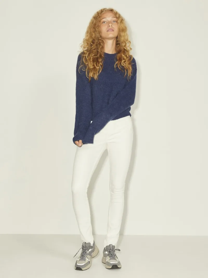 JJXX Pullover & Sweatshirts*JXEMBER FLUFFY CREW NECK KNIT Navy Blazer