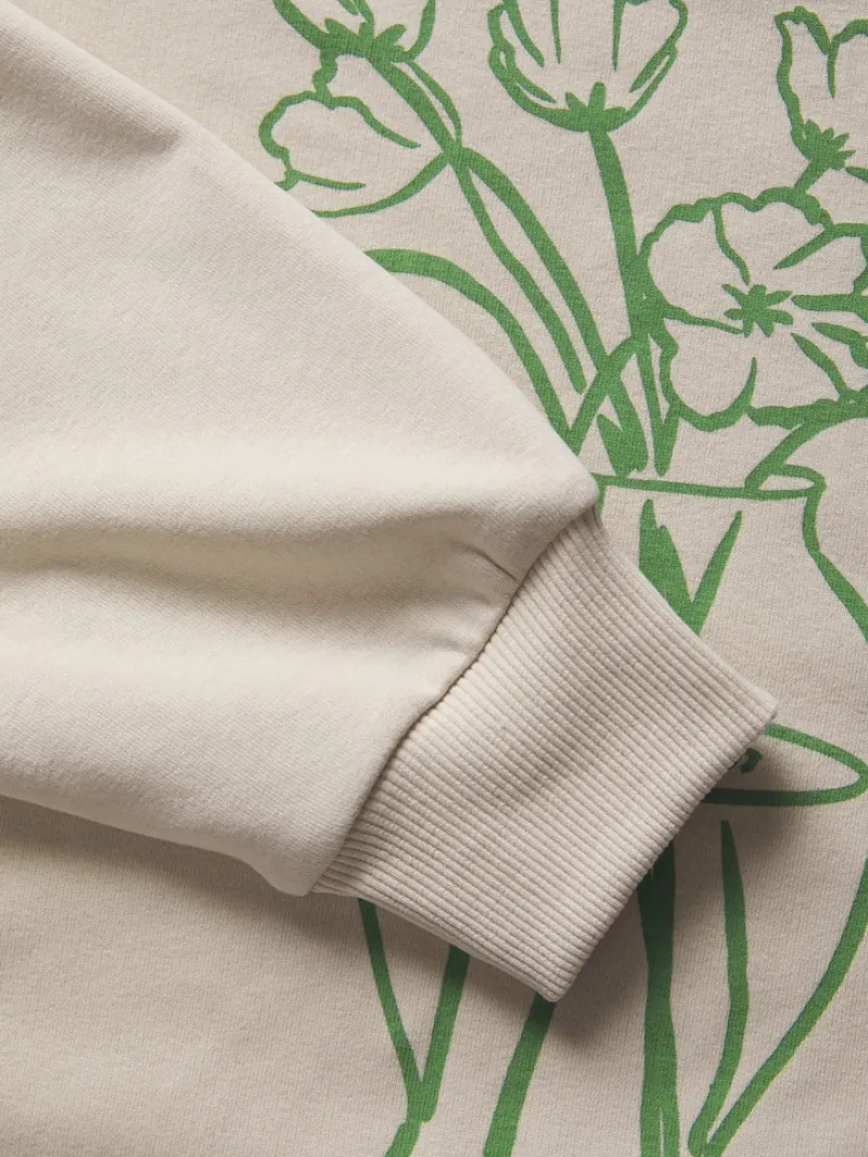 JJXX Pullover & Sweatshirts*JXENYA RLX SHORT LS CREW SWT moonbeam