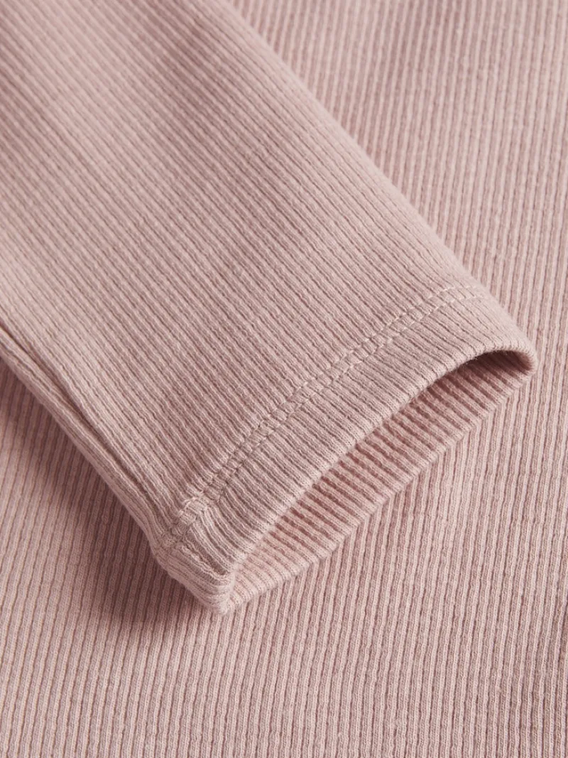 JJXX Pullover & Sweatshirts*JXFAN STR LS RIB TEE JRS NOOS Woodrose