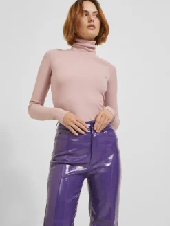 JJXX Pullover & Sweatshirts*JXFAN STR LS RIB TEE JRS NOOS Woodrose