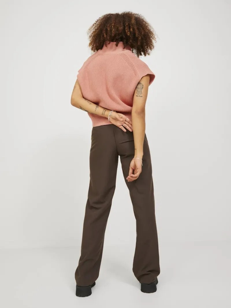 JJXX Pullover & Sweatshirts*JXFLORENCE TWIST HALF ZIP VEST KNIT SN coral haze