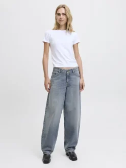 JJXX Jeans*JXFUJI BARREL MW JEANS R251 DNM NOOS Medium Blue Denim