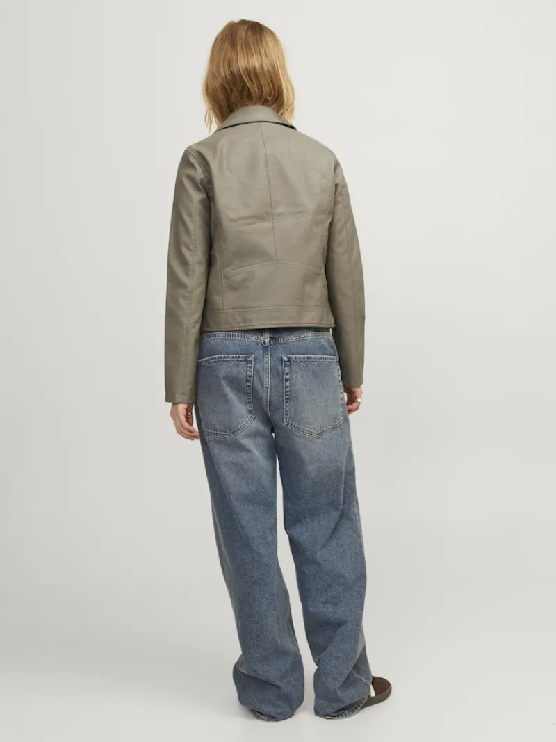 JJXX Jacken*JXGAIL FAUX LEATHER BIKER JACKET NOOS Brindle