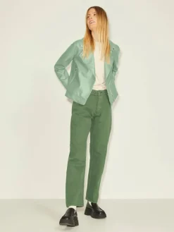 JJXX Jacken*JXGAIL FAUX LEATHER BIKER JACKET NOOS smoke green