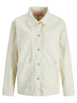 JJXX Jacken*-JXGELLY RLX CORD OVERSHIRT SN bone white
