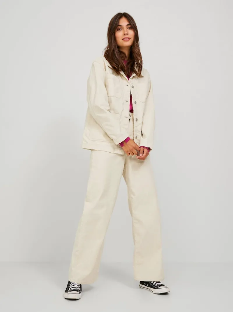 JJXX Jacken*-JXGELLY RLX CORD OVERSHIRT SN bone white