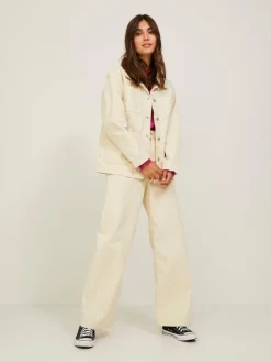 JJXX Jacken*-JXGELLY RLX CORD OVERSHIRT SN bone white