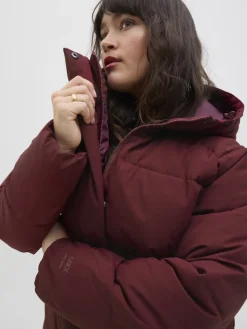 JJXX Jacken*JXGLOBAL PUFFER JACKET OTW ACT cabernet