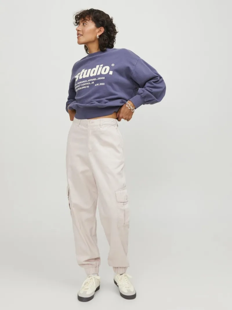 JJXX Hosen*JXHOLLY RLX CARGO HW PANT PNT NOOS moonbeam