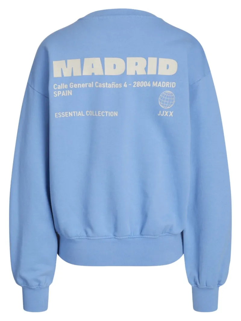 JJXX Pullover & Sweatshirts*JXJADA SOFT LOOSE LS SWEAT SWT SN silver lake blue