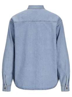 JJXX Blusen*JXJADE COMF LS SHIRT DNM Light Blue Denim