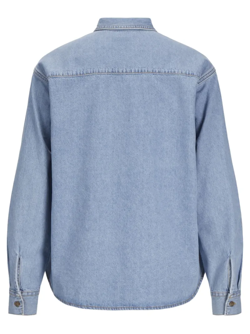JJXX Blusen*JXJADE COMF LS SHIRT DNM Light Blue Denim