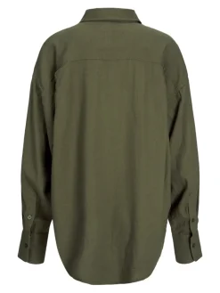 JJXX Blusen*JXJAMIE BREEZE SUMMER LS SHIRT WVN SN Dusty Olive