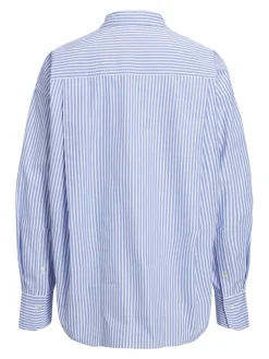 JJXX Blusen*JXJAMIE LS RELAXED POPLIN SHIRT WVN NOOS Navy Blazer