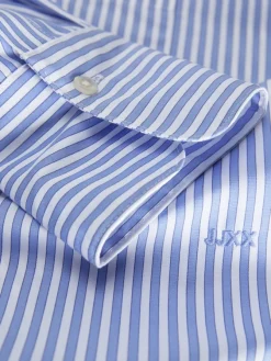 JJXX Blusen*JXJAMIE LS RELAXED POPLIN SHIRT WVN NOOS Navy Blazer