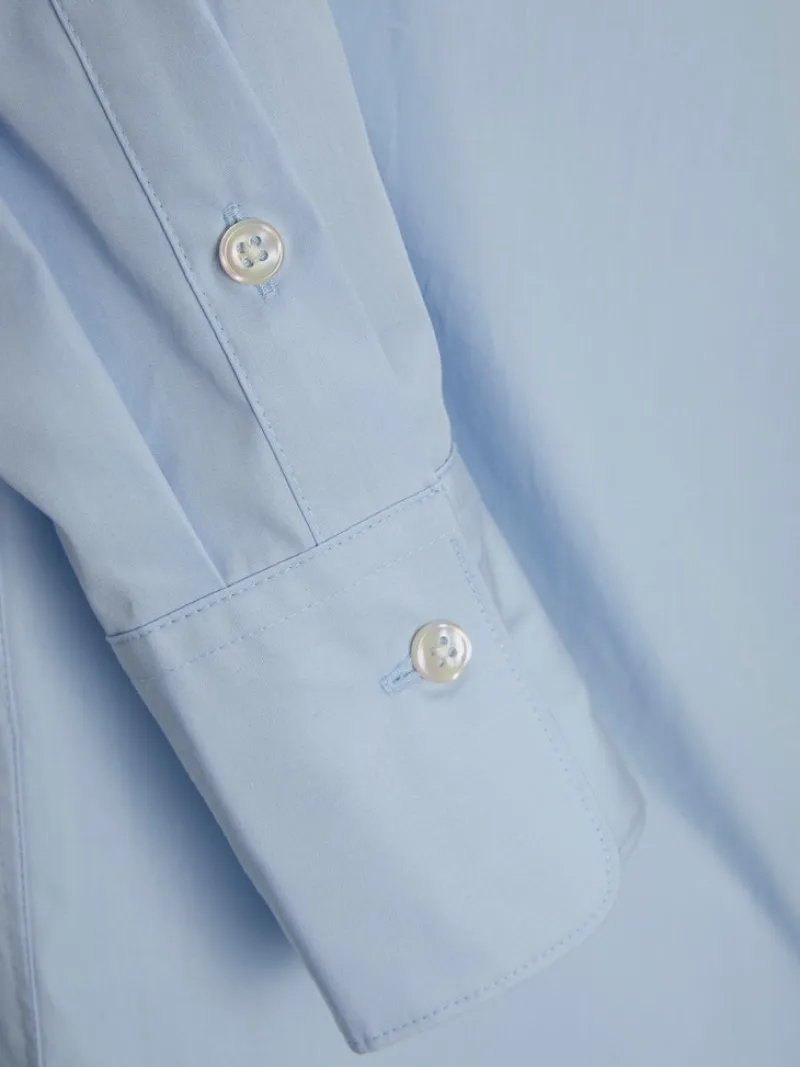 JJXX Blusen*JXJAMIE LS RELAXED POPLIN SHIRT WVN NOOS Cashmere Blue