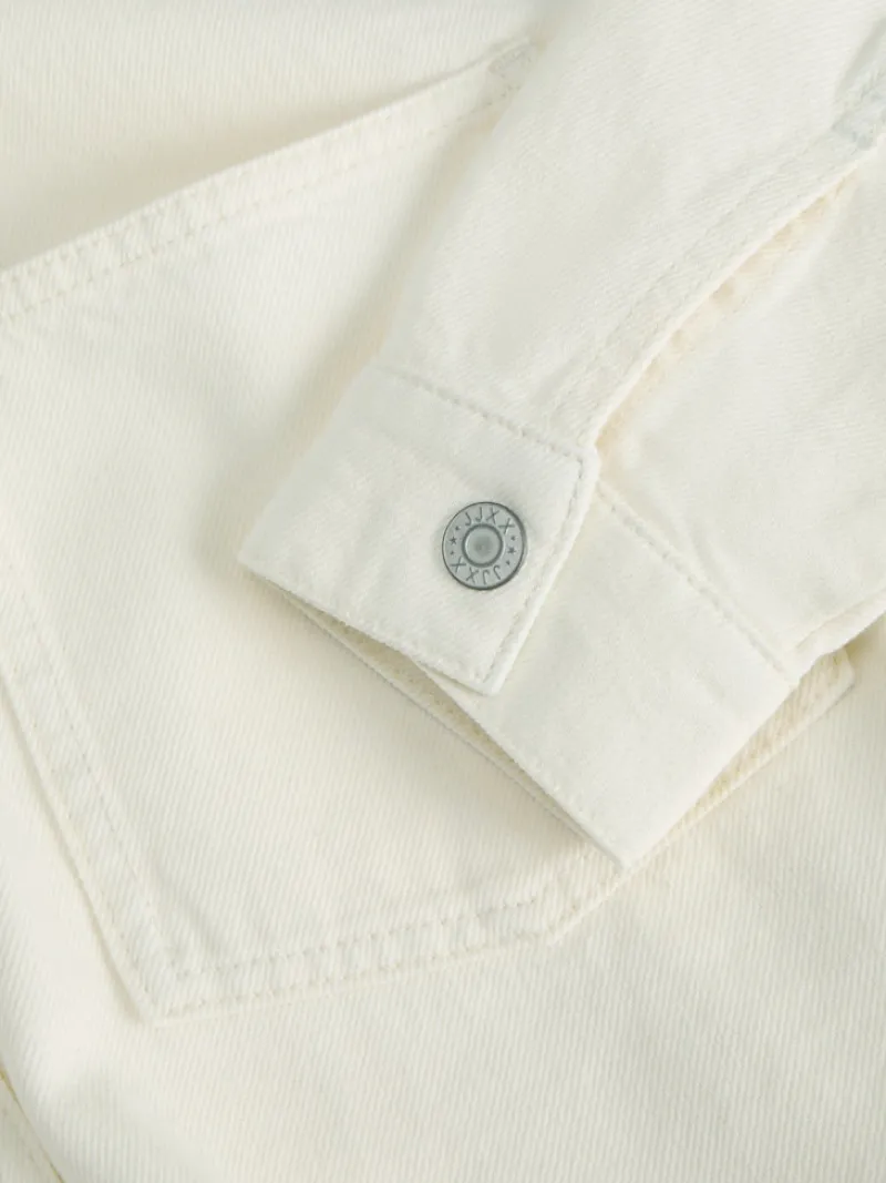 JJXX Jacken*JXJAMILA LS DENIM OVERSHIRT DNM white denim