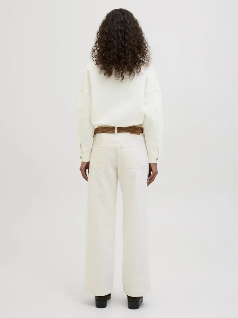 JJXX Jacken*JXJAMILA LS DENIM OVERSHIRT DNM white denim