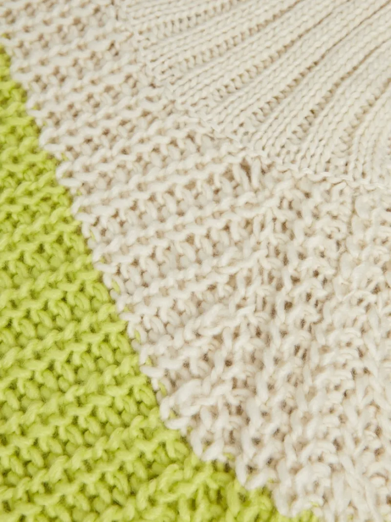 JJXX Pullover & Sweatshirts*JXKELVY CHUNKY STRIPE HIGH NECK KNIT SN bone white