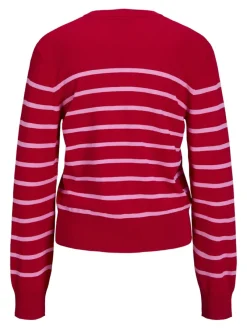 JJXX Pullover & Sweatshirts*JXLAYLA COMFY LS CREW NECK KNIT SN Racing Red