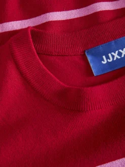 JJXX Pullover & Sweatshirts*JXLAYLA COMFY LS CREW NECK KNIT SN Racing Red