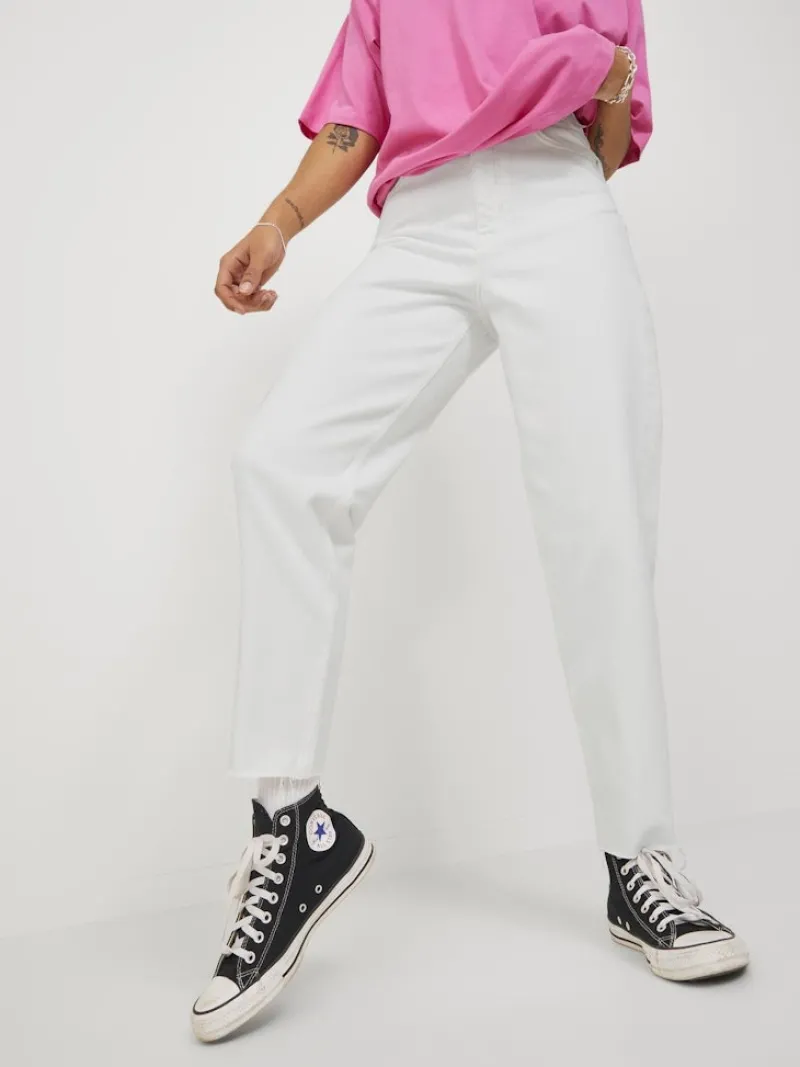 JJXX Jeans*JXLISBON MOM HW MR4011 RH white denim