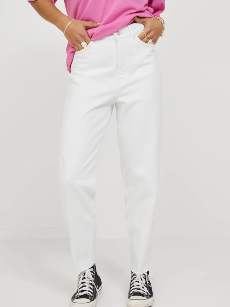 JJXX Jeans*JXLISBON MOM HW MR4011 RH white denim