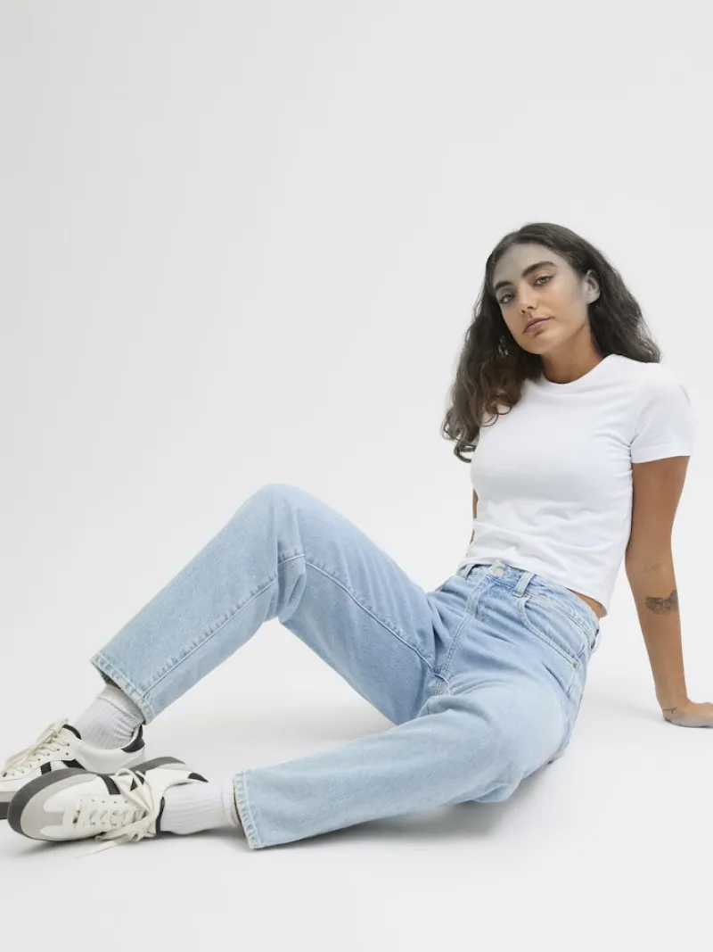 JJXX Jeans*JXLISBON MOM HW R4010 DNM NOOS Light Blue Denim