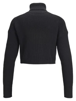 JJXX Pullover & Sweatshirts*JXLIV TWIST CROP HIGH NECK KNIT Black