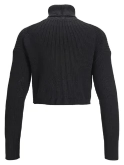 JJXX Pullover & Sweatshirts*JXLIV TWIST CROP HIGH NECK KNIT Black