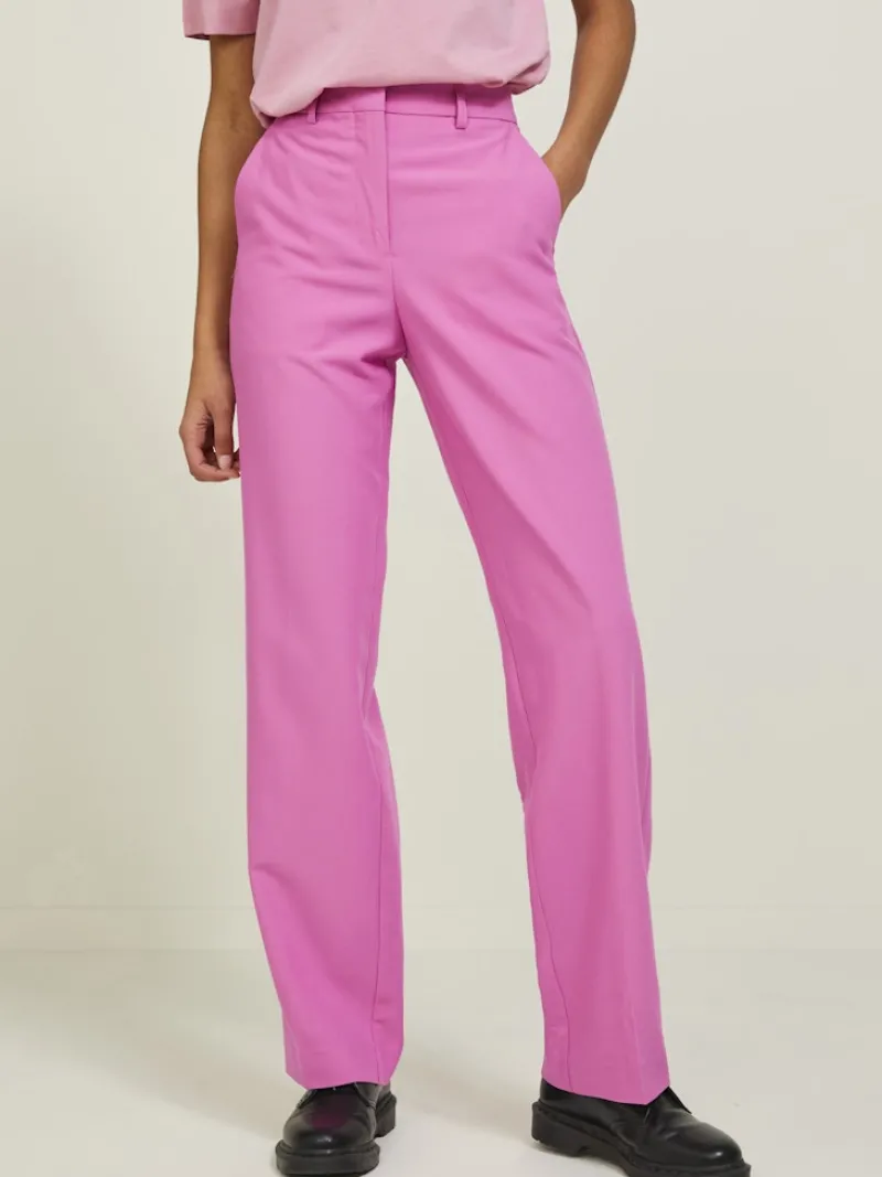 JJXX Hosen*JXLOLA MARY HW PANT TLR NOOS Super Pink