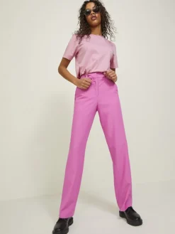 JJXX Hosen*JXLOLA MARY HW PANT TLR NOOS Super Pink