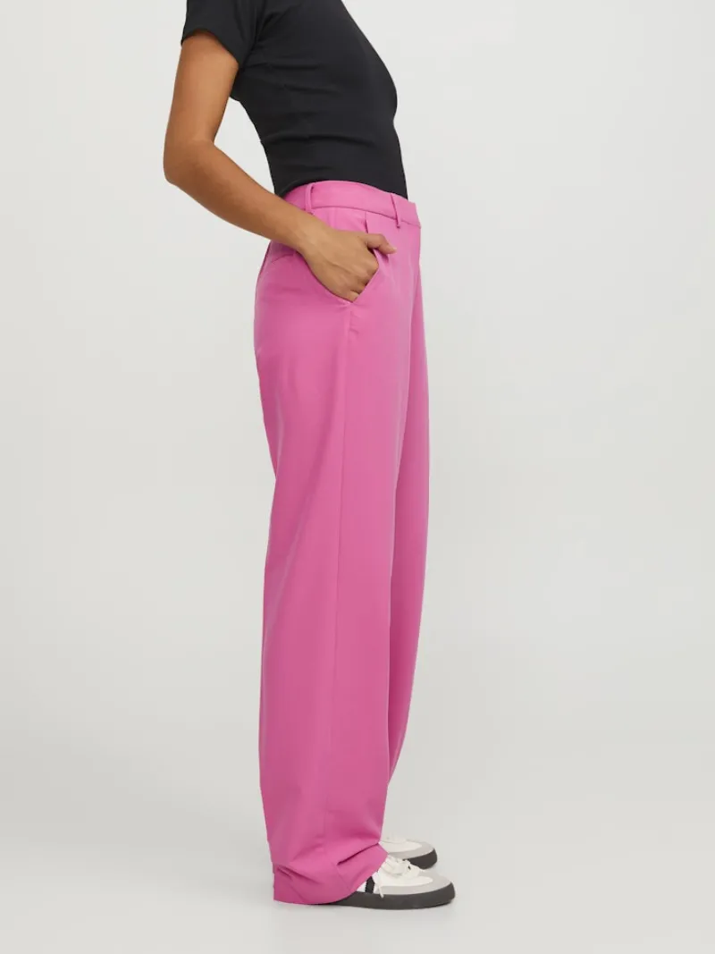 JJXX Hosen*JXLOLA MARY HW PANT TLR NOOS carmine rose