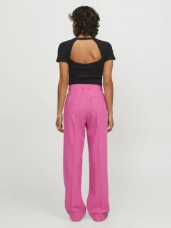 JJXX Hosen*JXLOLA MARY HW PANT TLR NOOS carmine rose